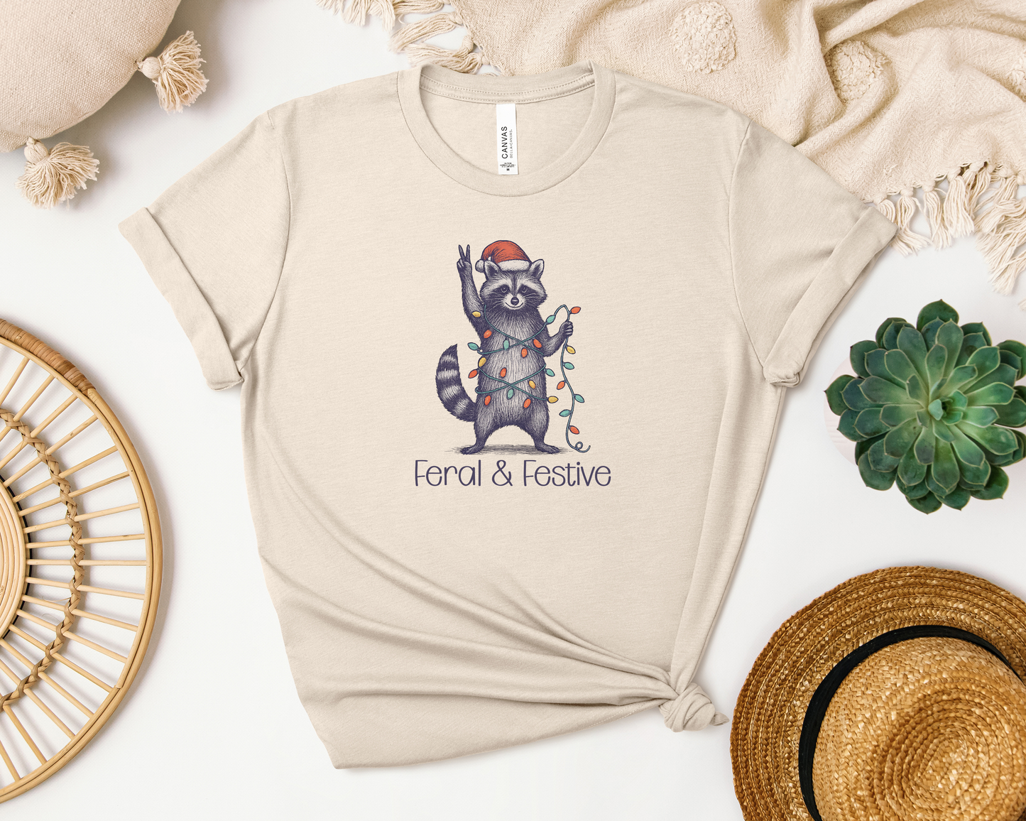 FERAL AND FESTIVE SHIRT