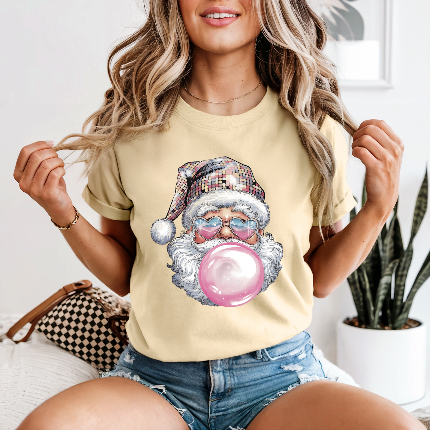 VINTAGE RETRO SANTA CC SHIRT