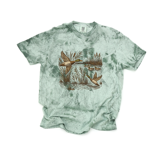 RETRO FLYING MALLARD CC SHIRT