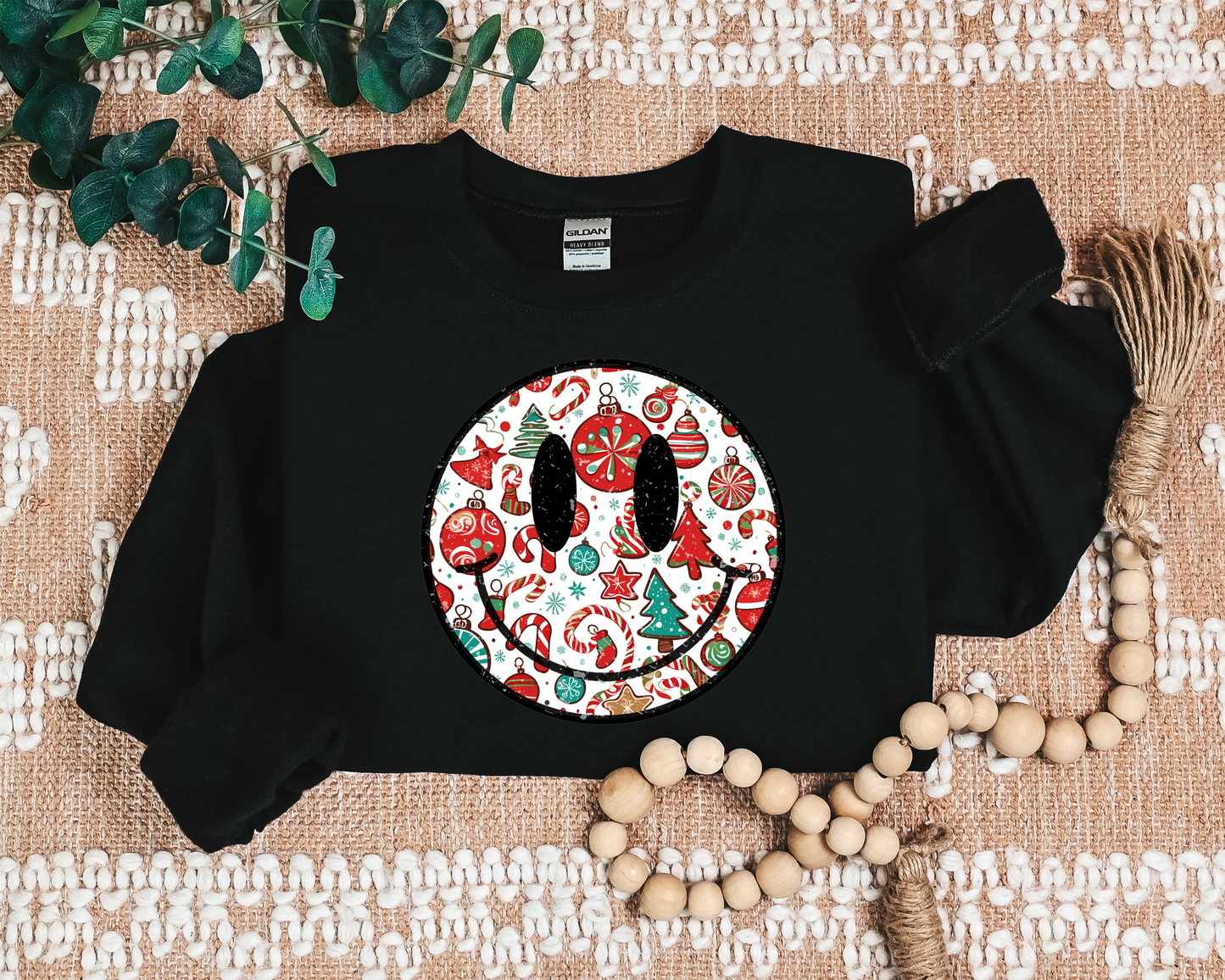 *NEW* RETRO CHIRSTMAS SMILE CREW