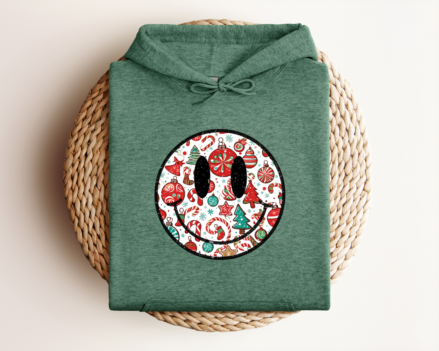 *NEW* RETRO CHIRSTMAS SMILE HOODIE