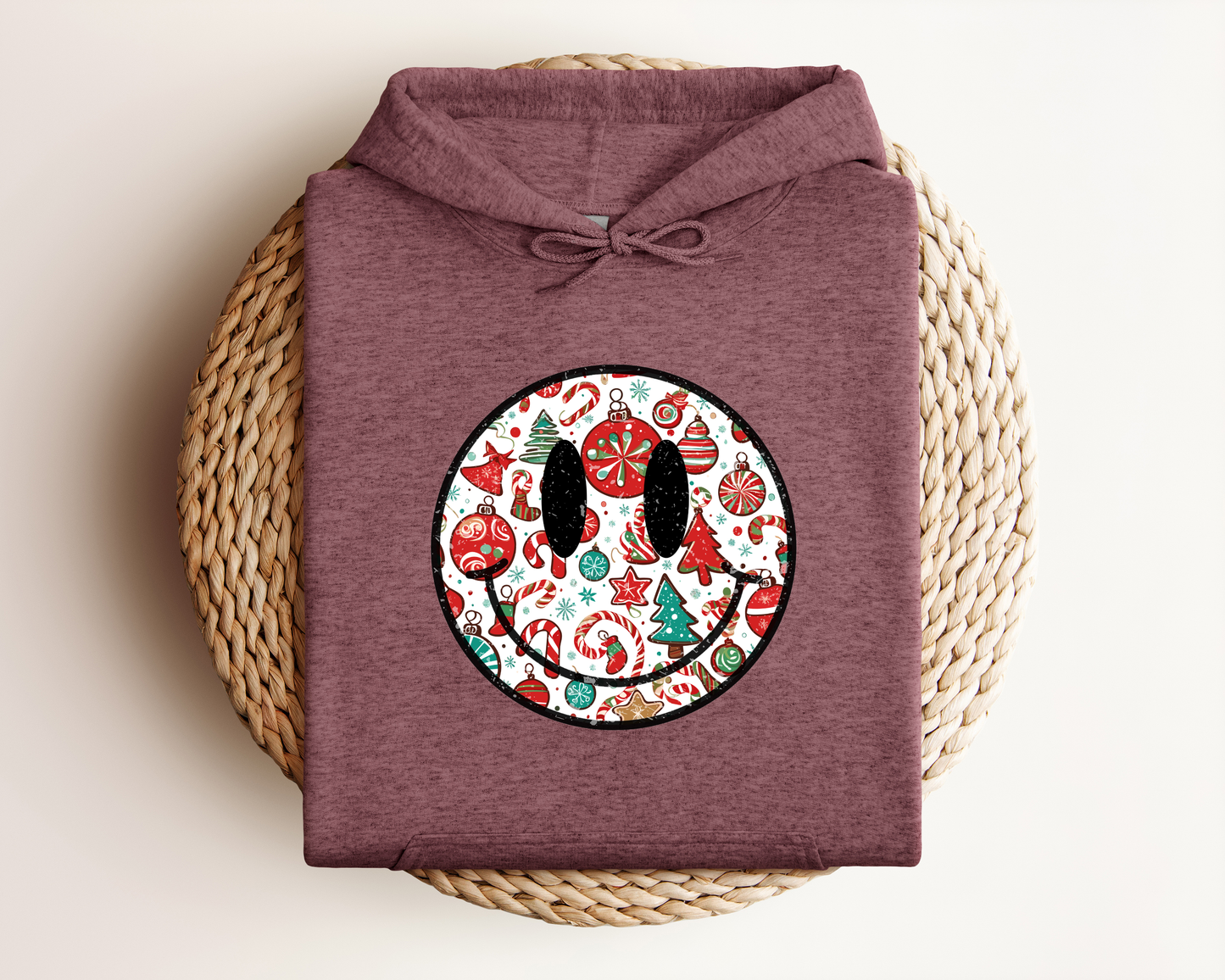 *NEW* RETRO CHIRSTMAS SMILE HOODIE
