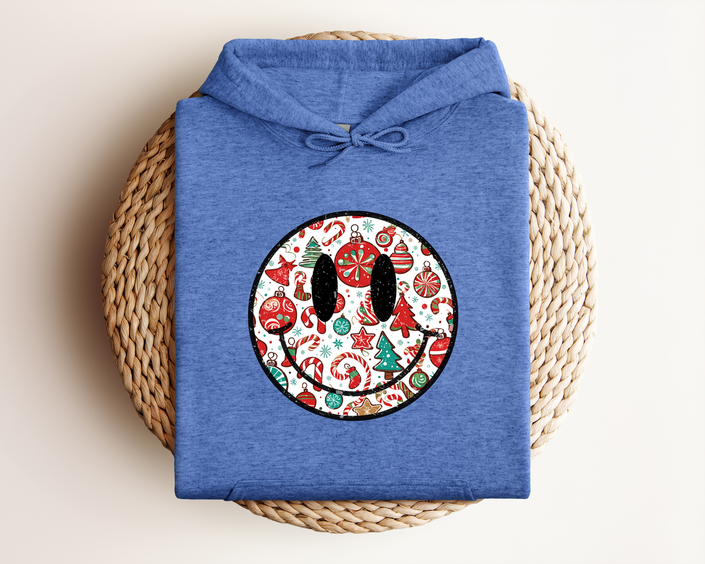 *NEW* RETRO CHIRSTMAS SMILE HOODIE