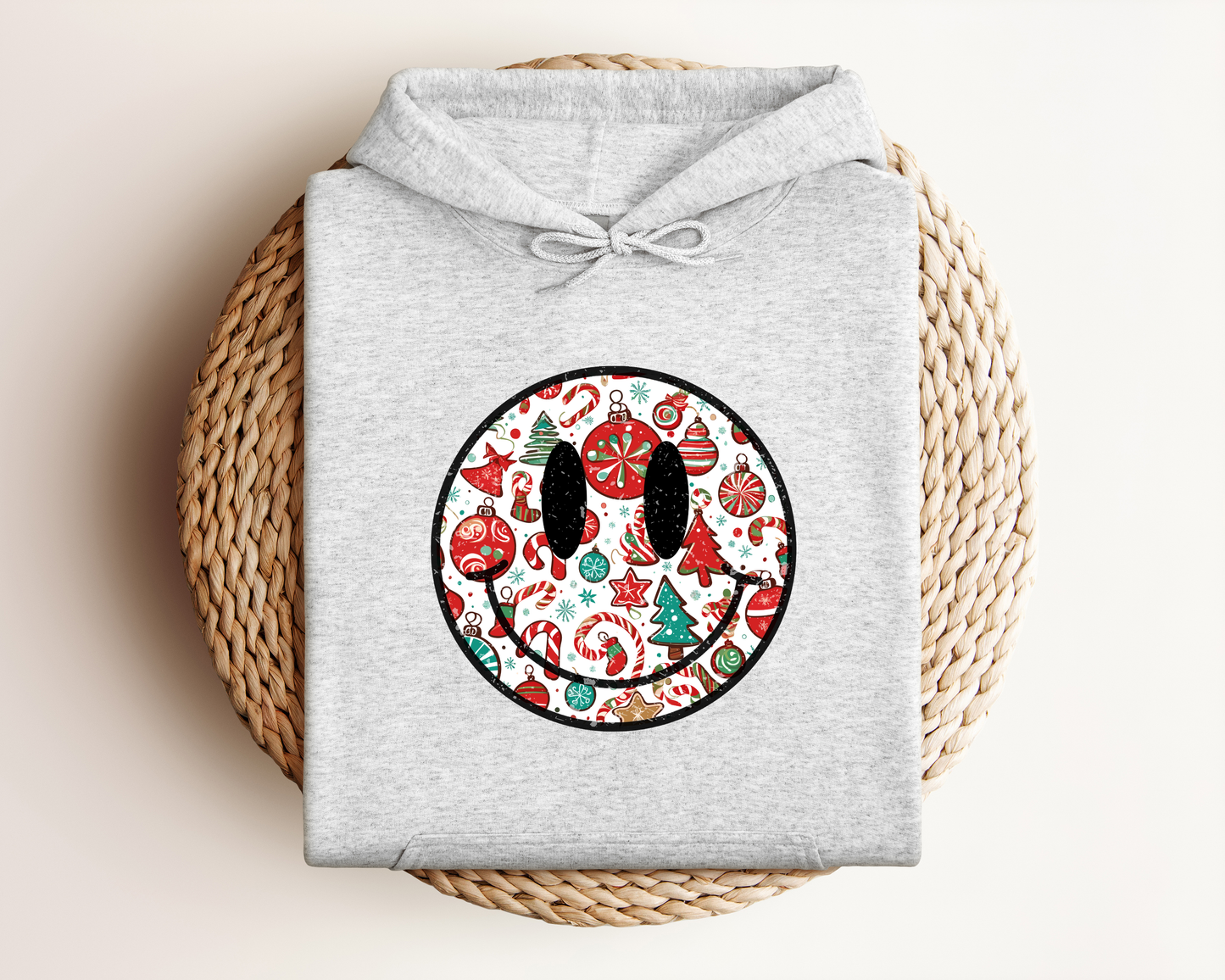 *NEW* RETRO CHIRSTMAS SMILE HOODIE