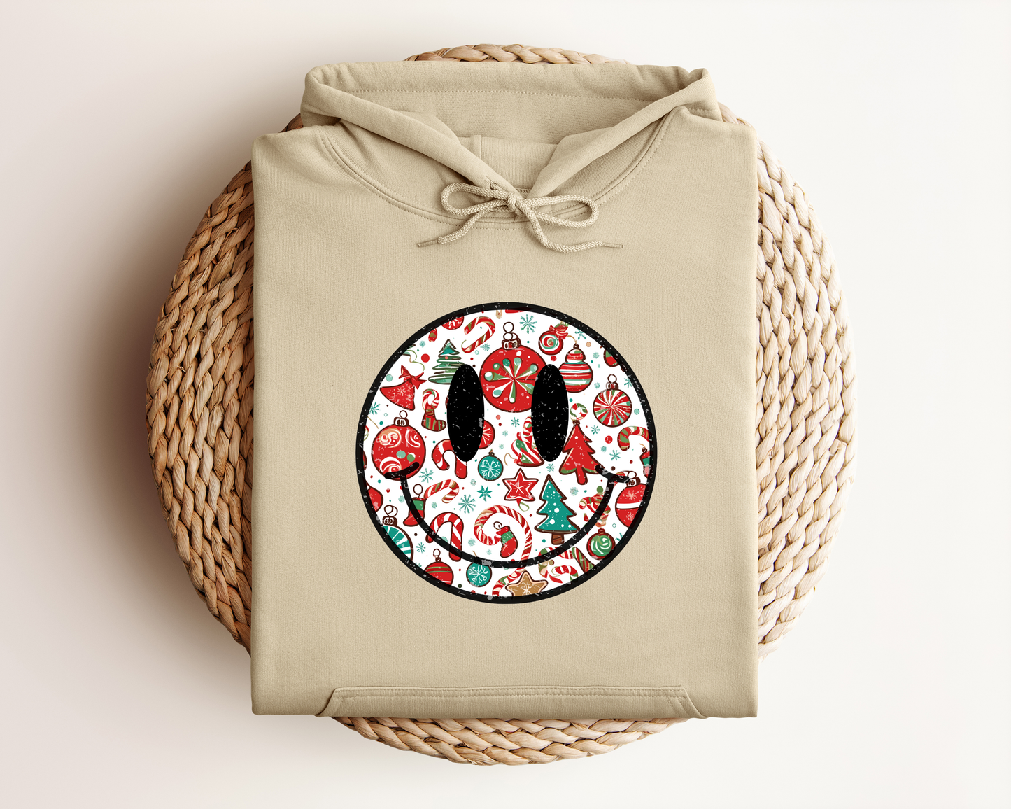 *NEW* RETRO CHIRSTMAS SMILE HOODIE