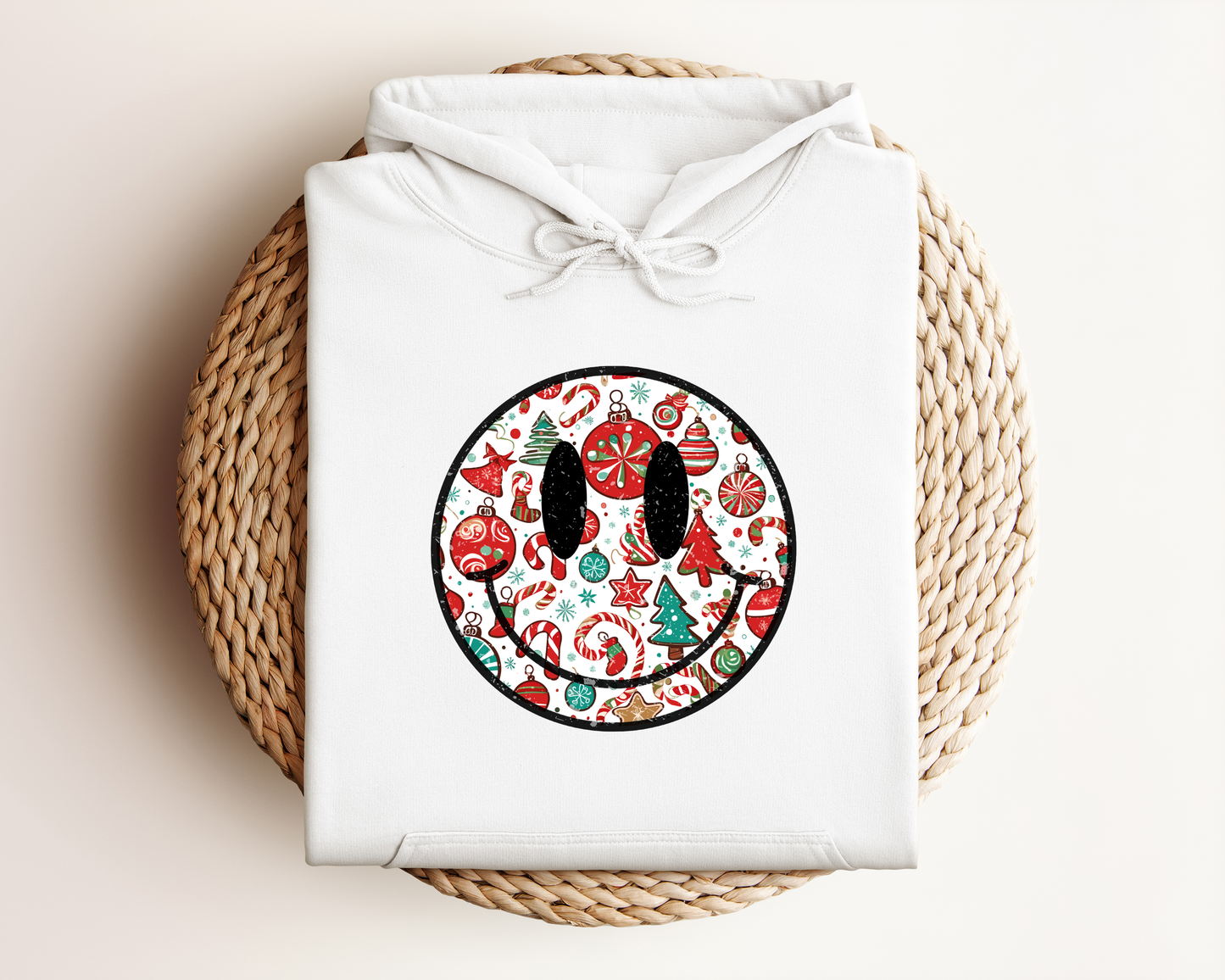 *NEW* RETRO CHIRSTMAS SMILE HOODIE