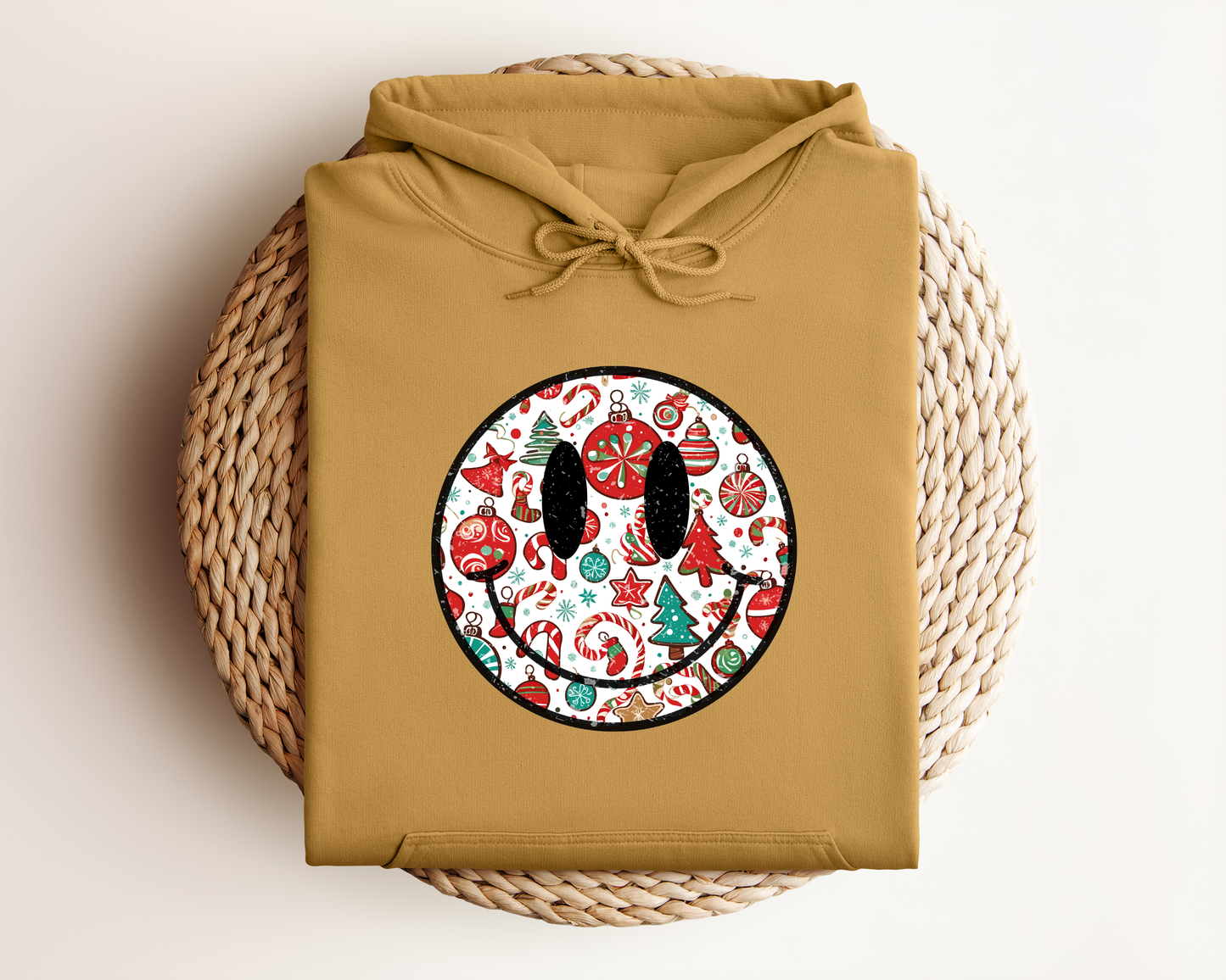 *NEW* RETRO CHIRSTMAS SMILE HOODIE