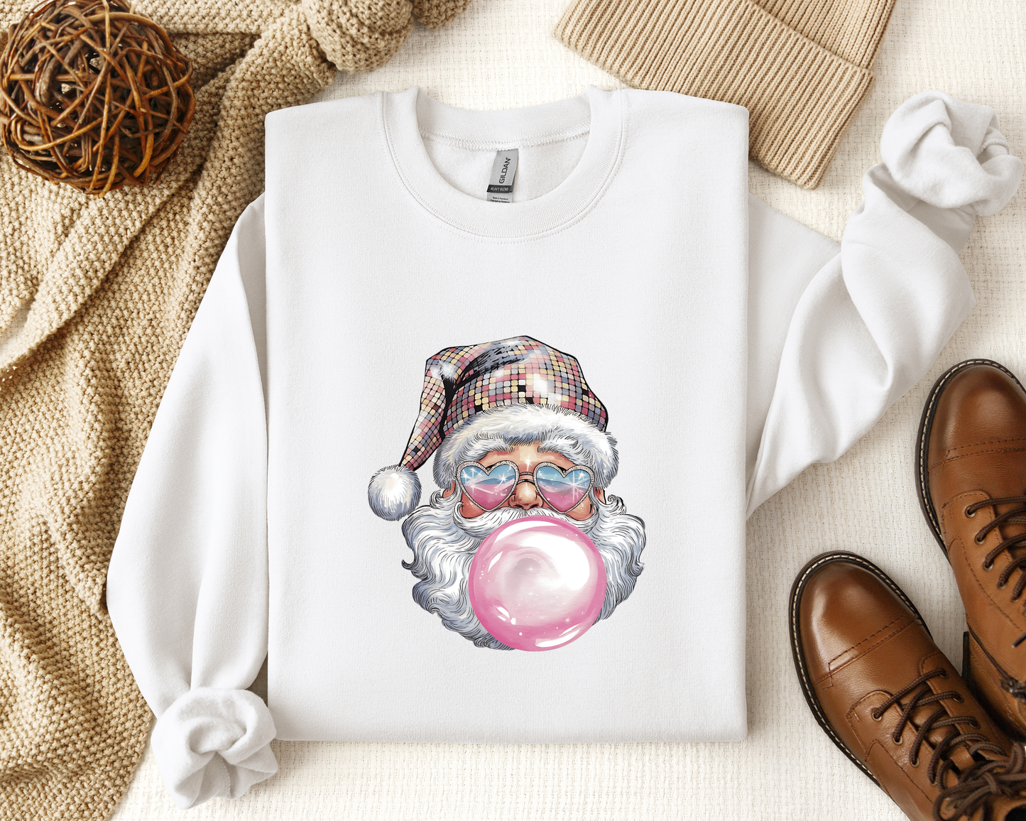 VINTAGE RETRO SANTA CREW