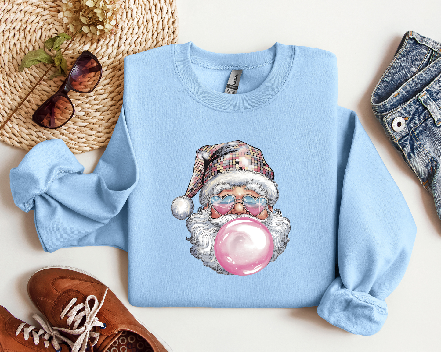 VINTAGE RETRO SANTA CREW