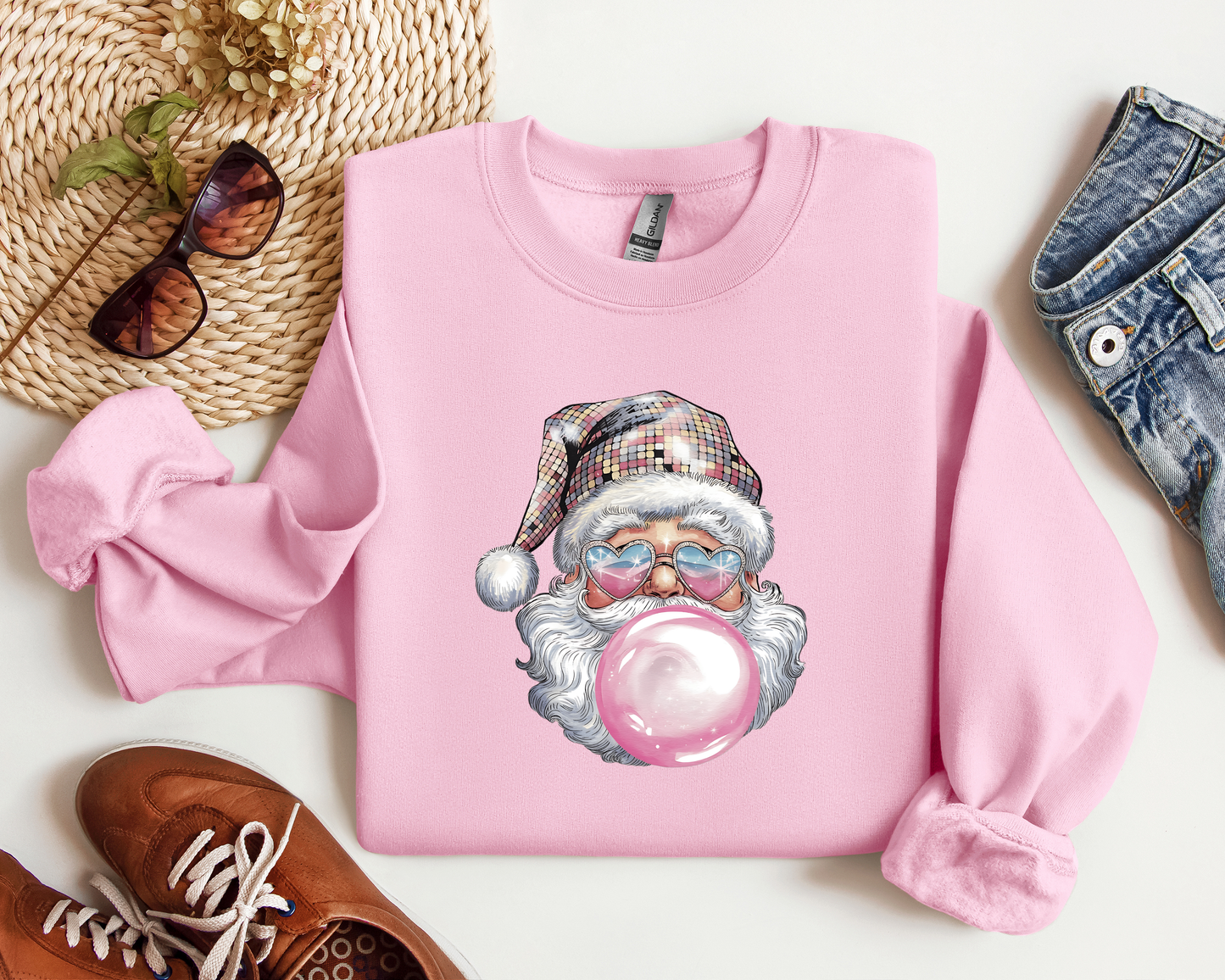 VINTAGE RETRO SANTA CREW