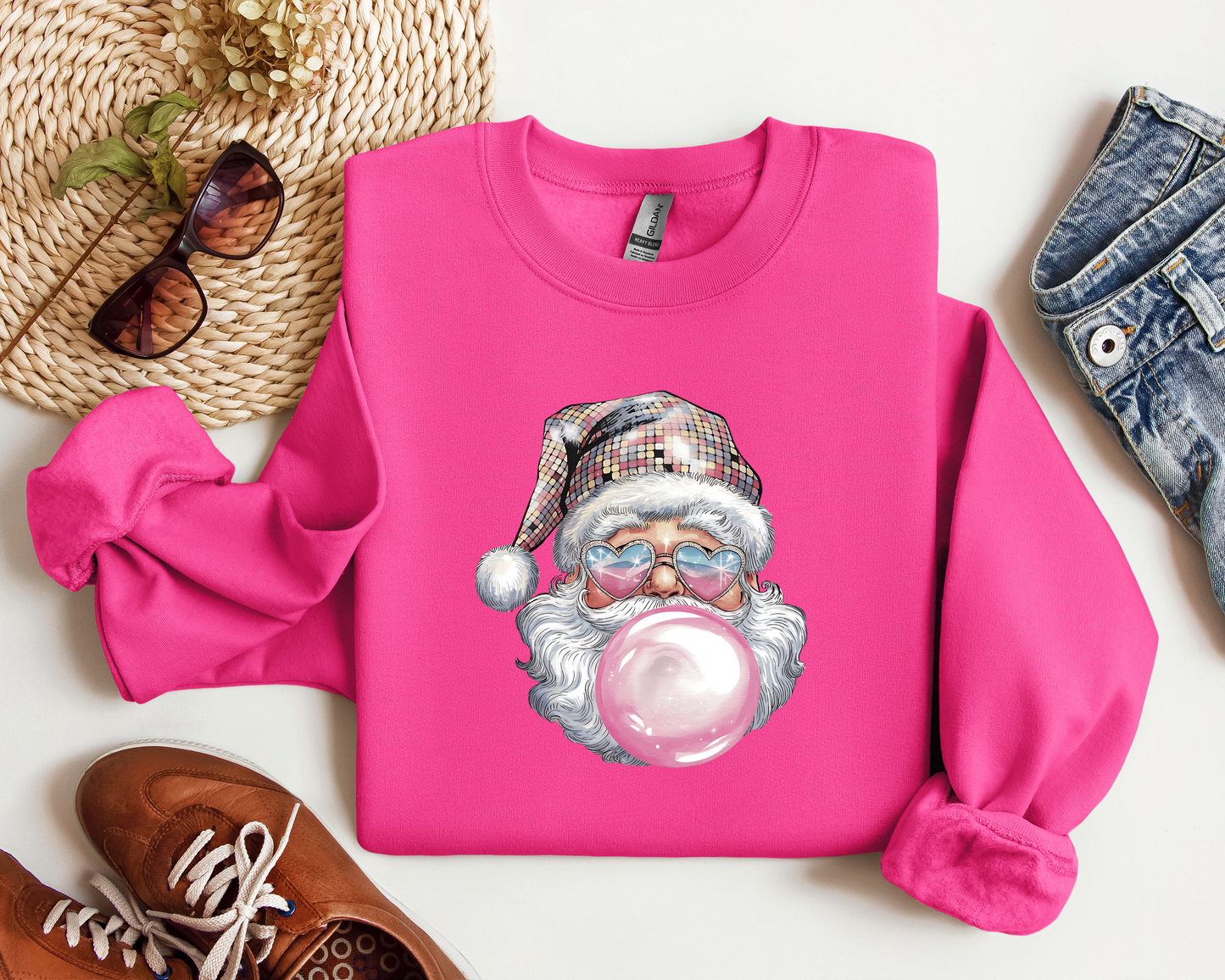 VINTAGE RETRO SANTA CREW