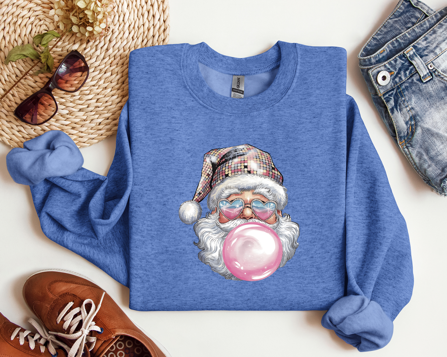 VINTAGE RETRO SANTA CREW