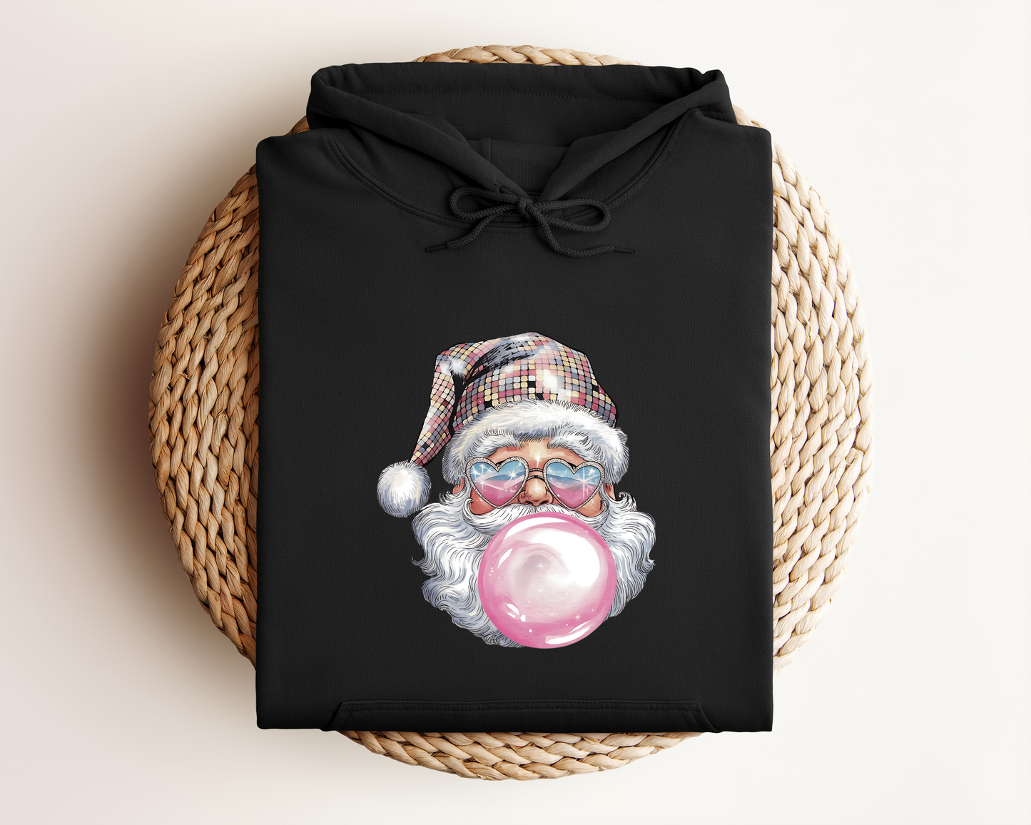 VINTAGE RETRO SANTA HOODIE