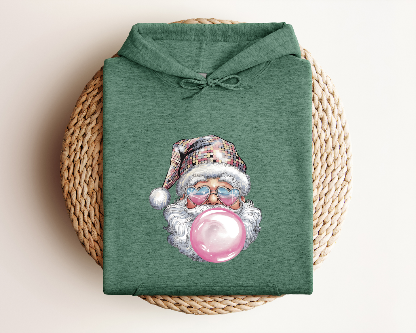VINTAGE RETRO SANTA HOODIE