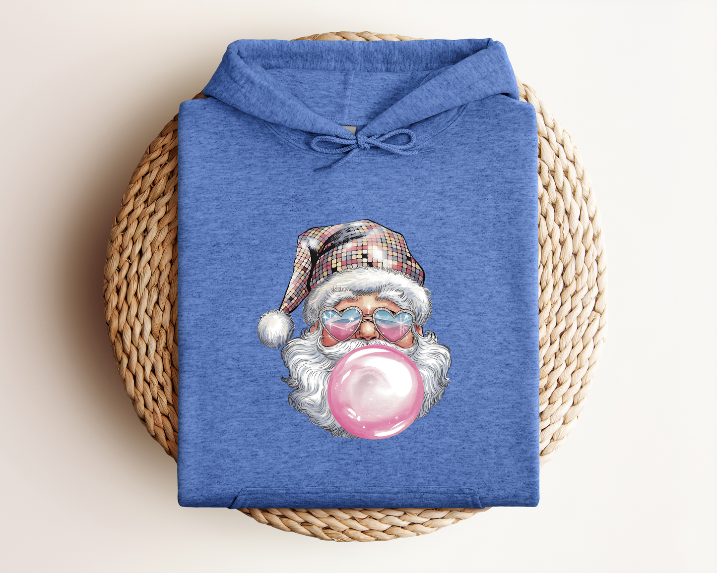 VINTAGE RETRO SANTA HOODIE