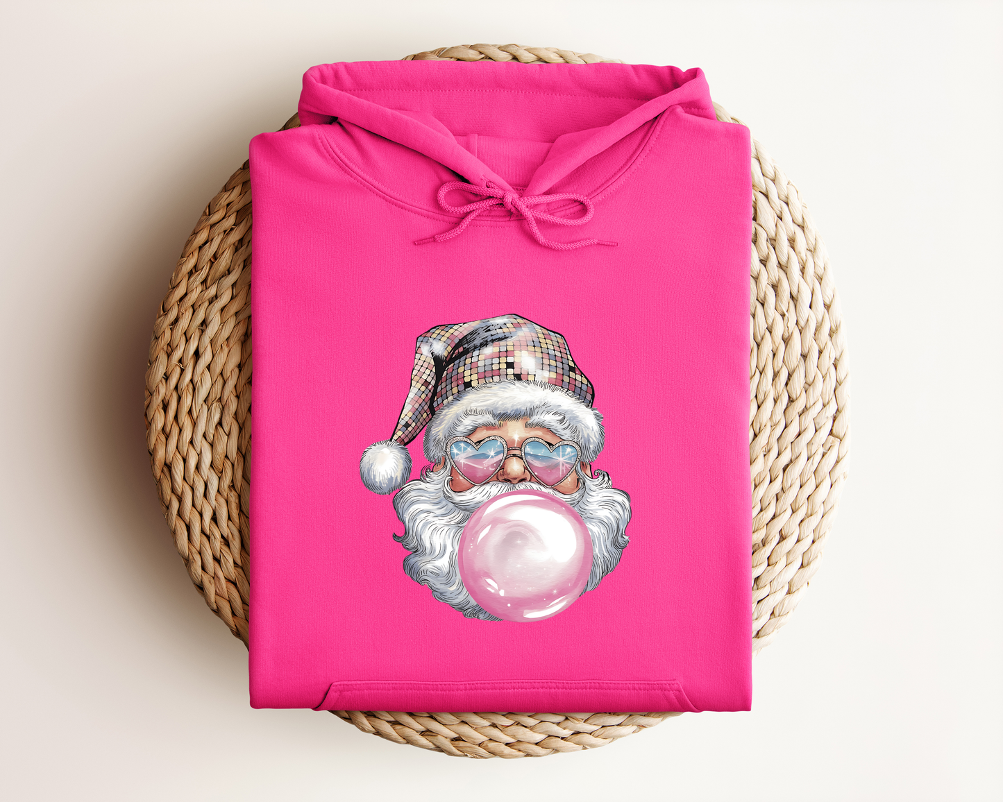 VINTAGE RETRO SANTA HOODIE