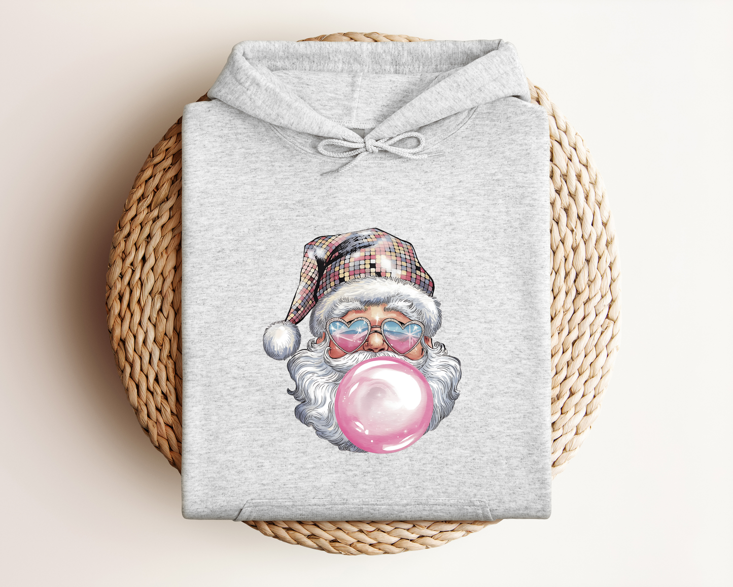 VINTAGE RETRO SANTA HOODIE