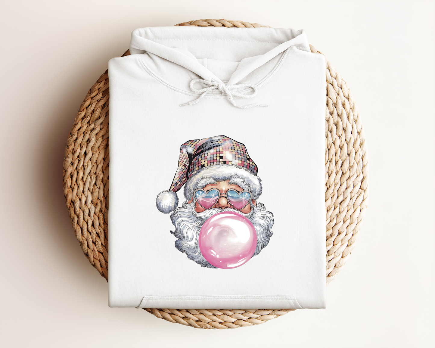 VINTAGE RETRO SANTA HOODIE