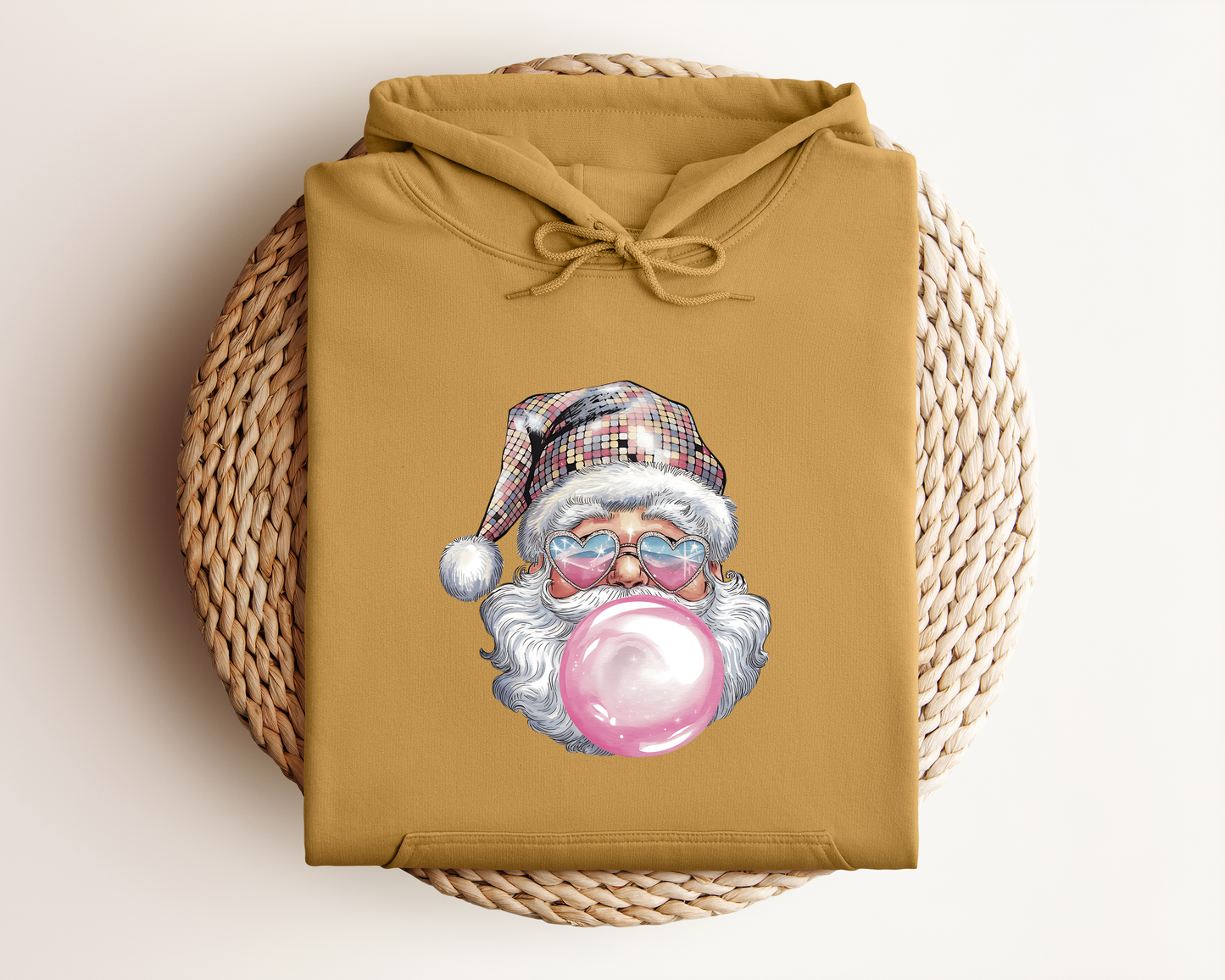 VINTAGE RETRO SANTA HOODIE