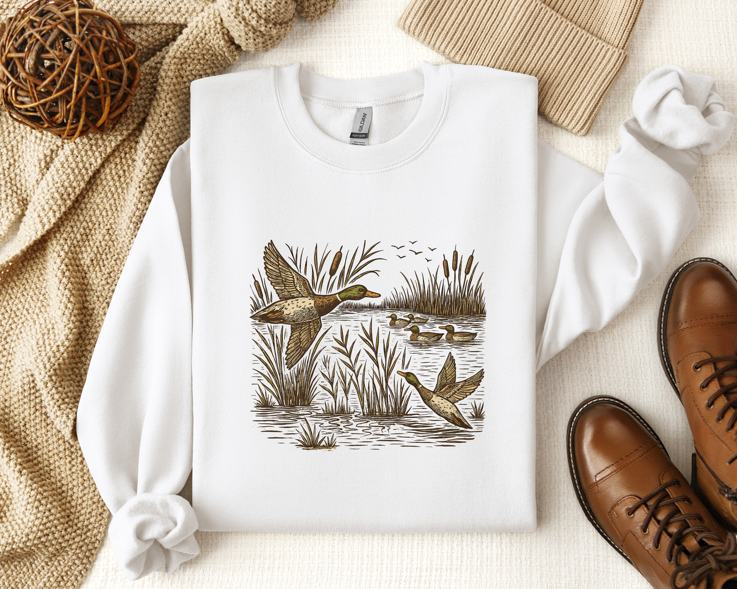 *NEW* RETRO FLYING MALLARD CREW