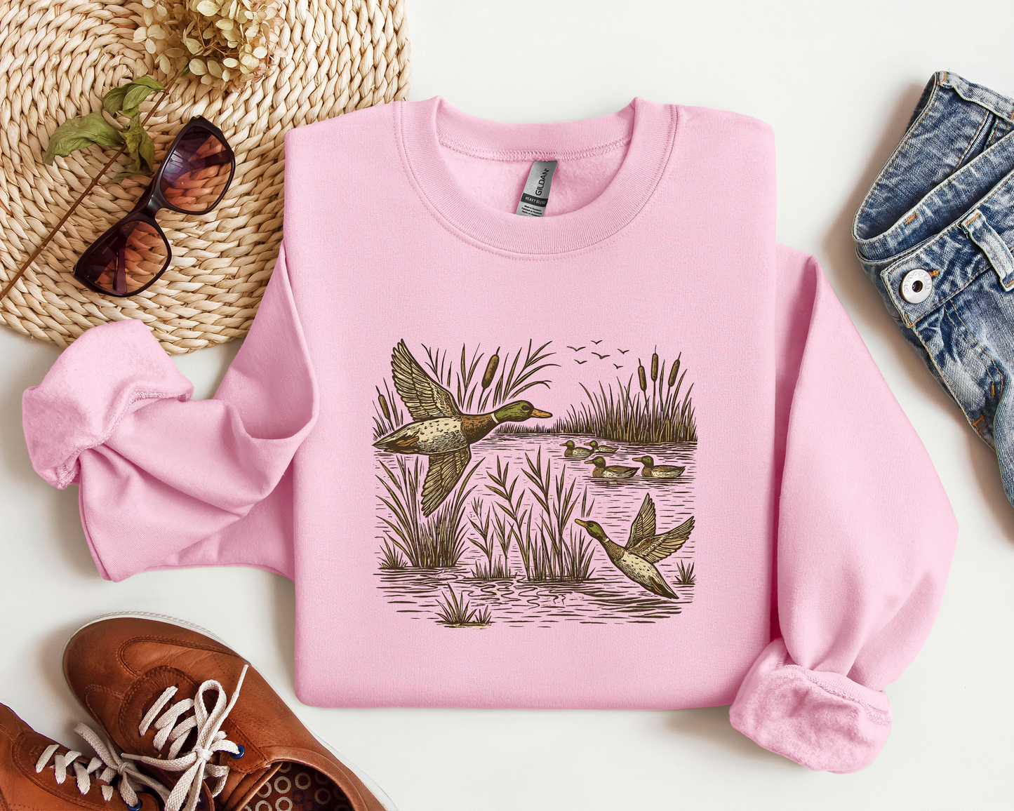 *NEW* RETRO FLYING MALLARD CREW