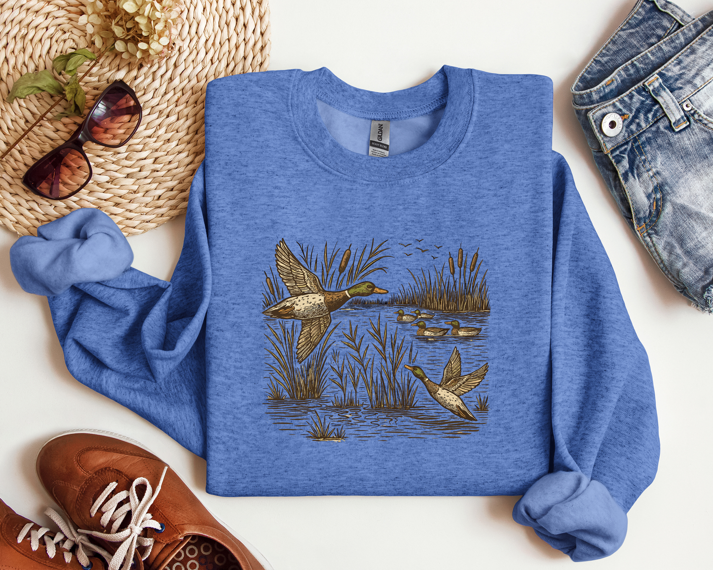 *NEW* RETRO FLYING MALLARD CREW