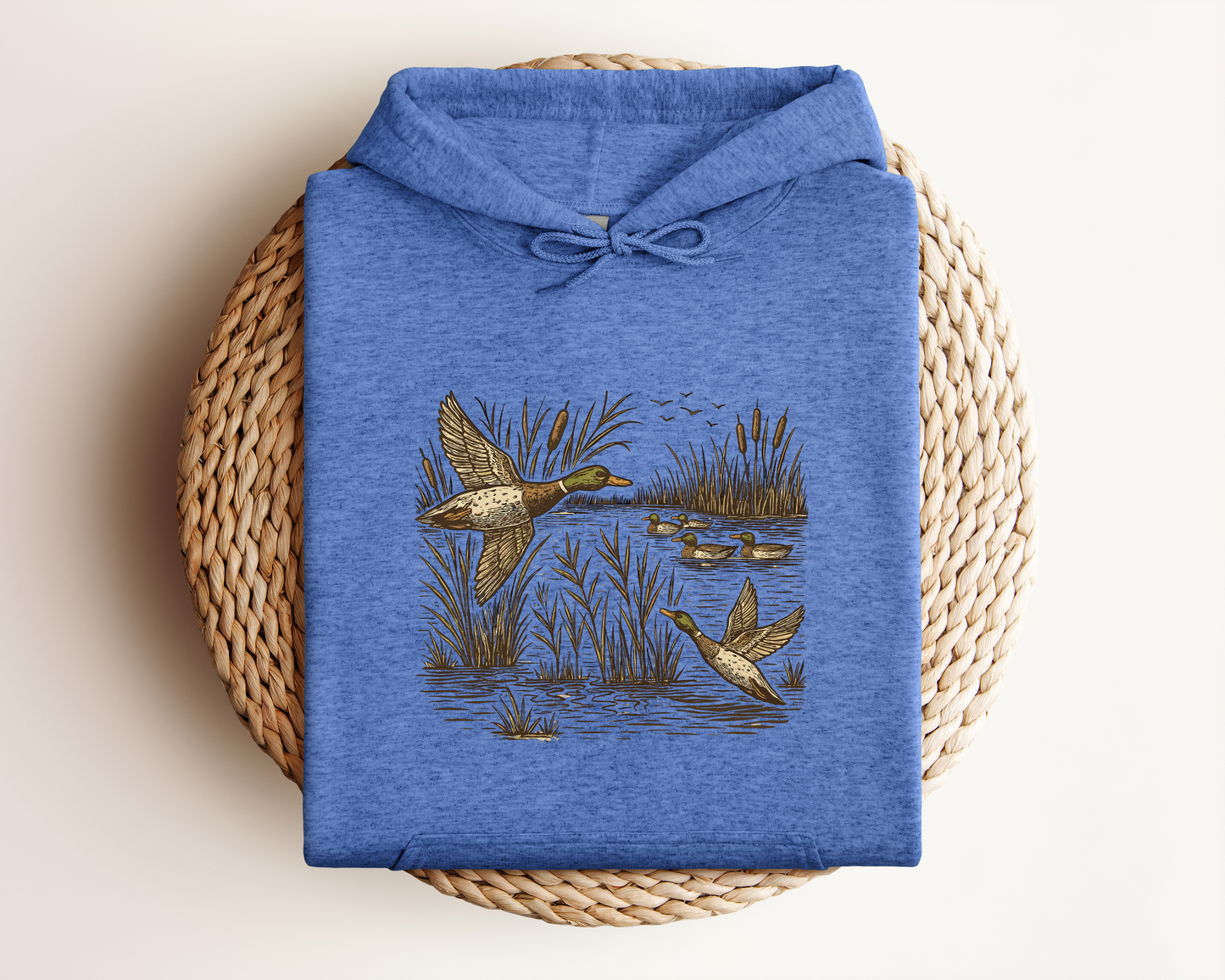 *NEW* RETRO FLYING MALLARD HOODIE
