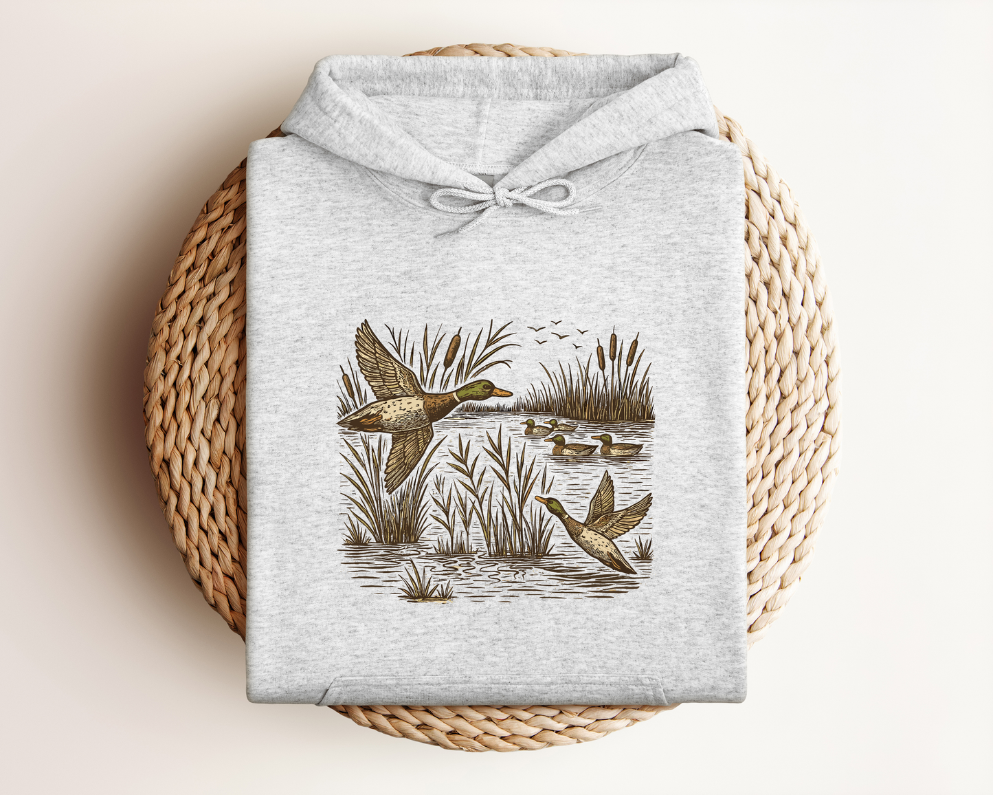 *NEW* RETRO FLYING MALLARD HOODIE