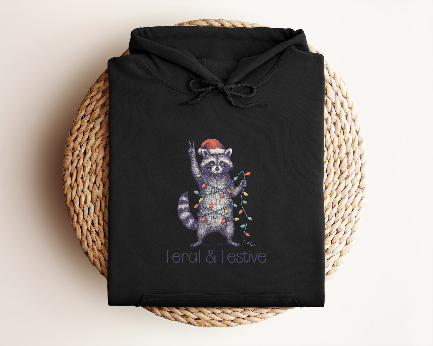 FERAL AND FESTIVE HOODIE