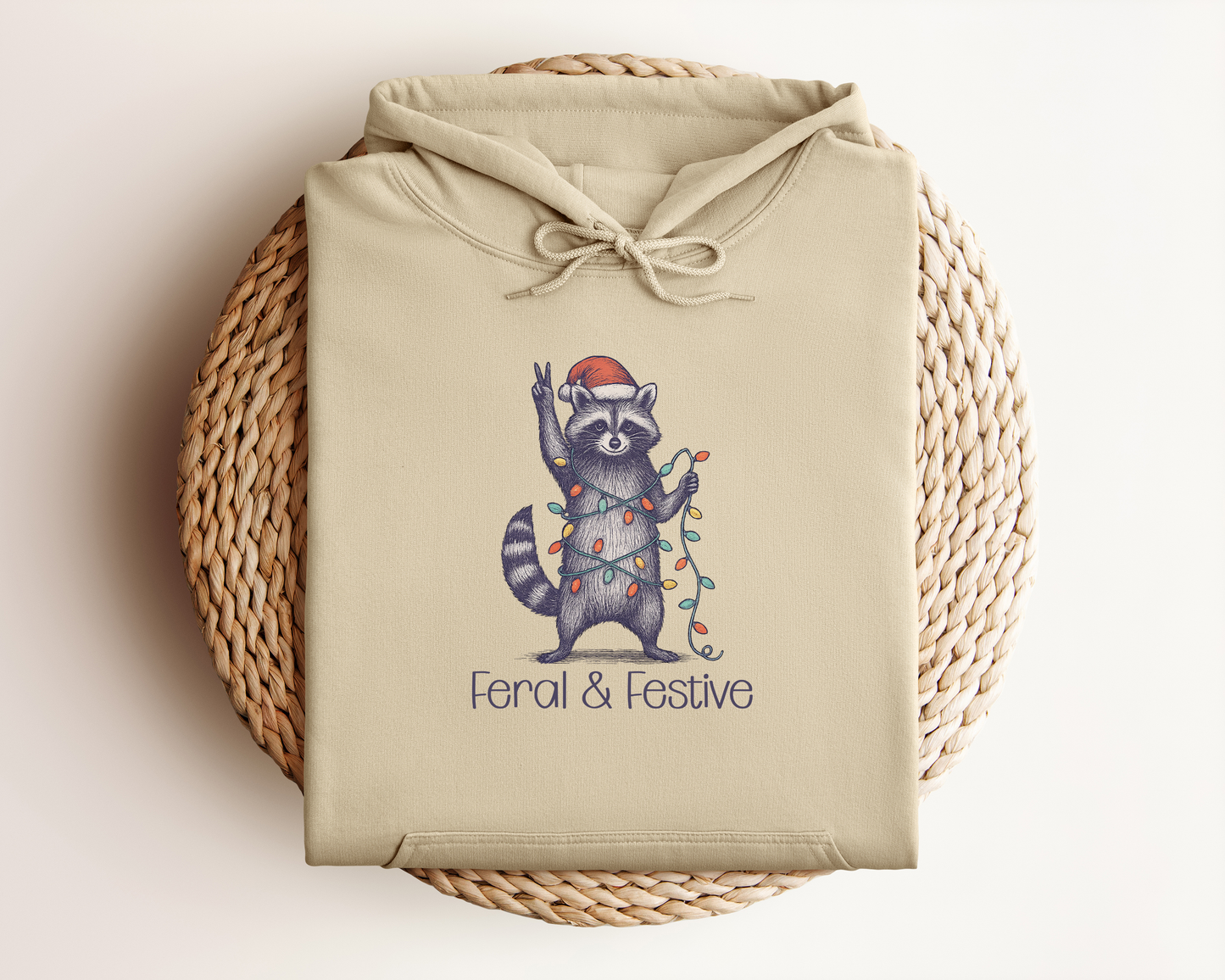 FERAL AND FESTIVE HOODIE