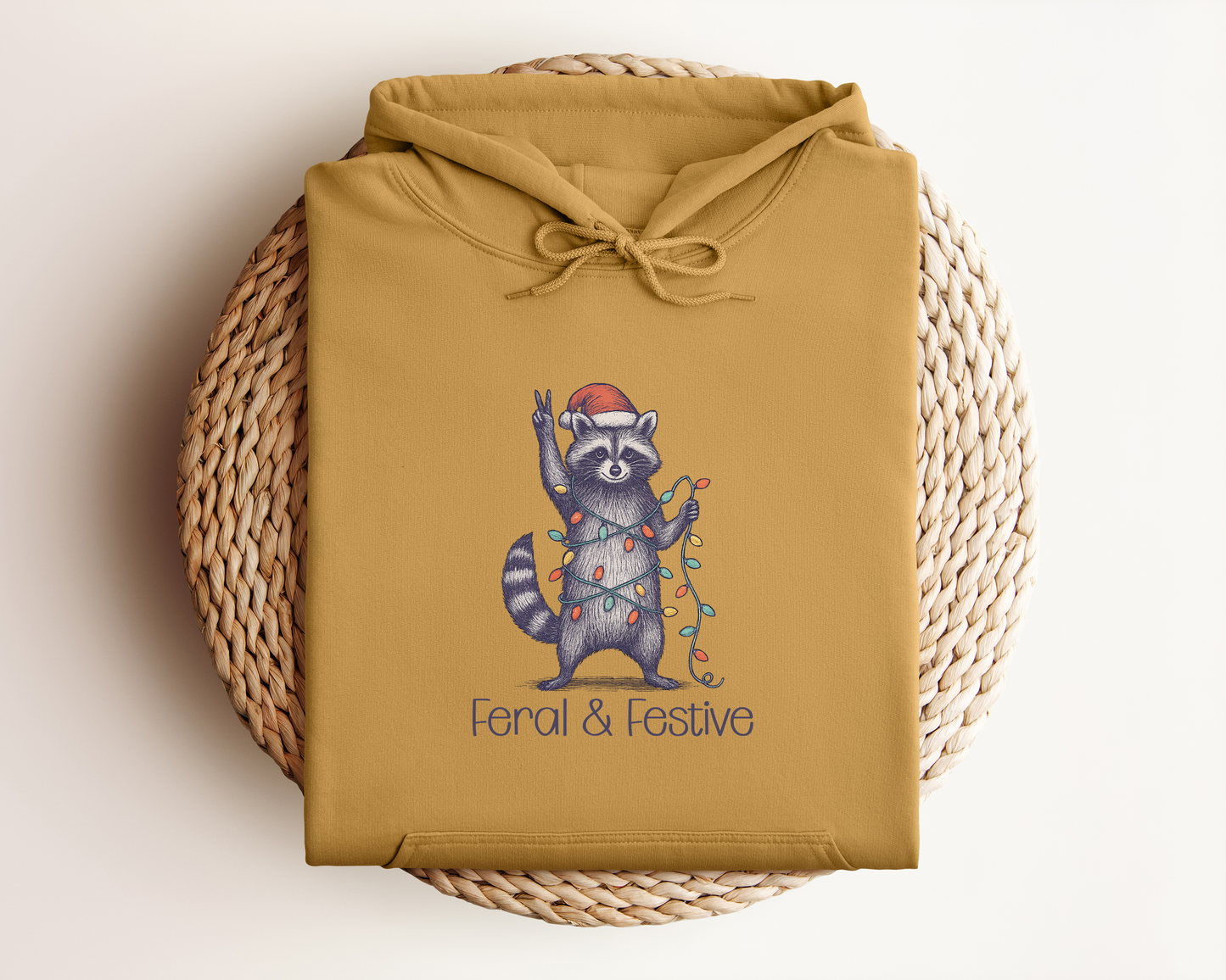 FERAL AND FESTIVE HOODIE