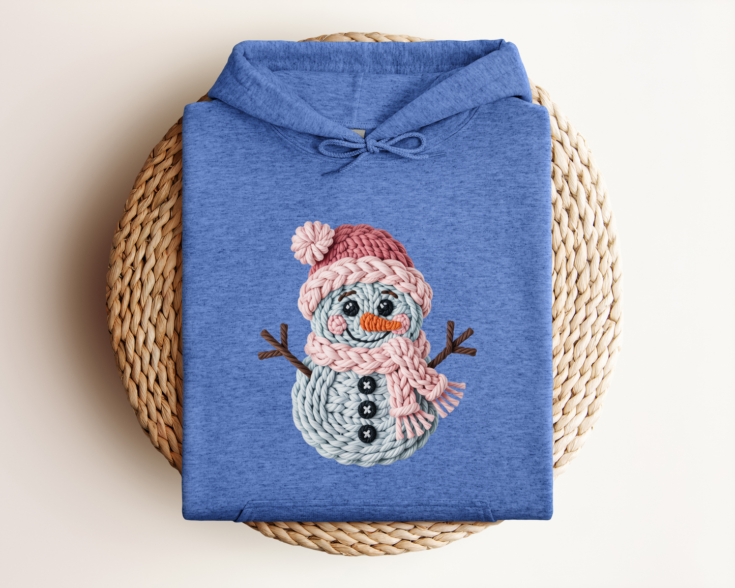 CROCHET SNOWMAN HOODIE