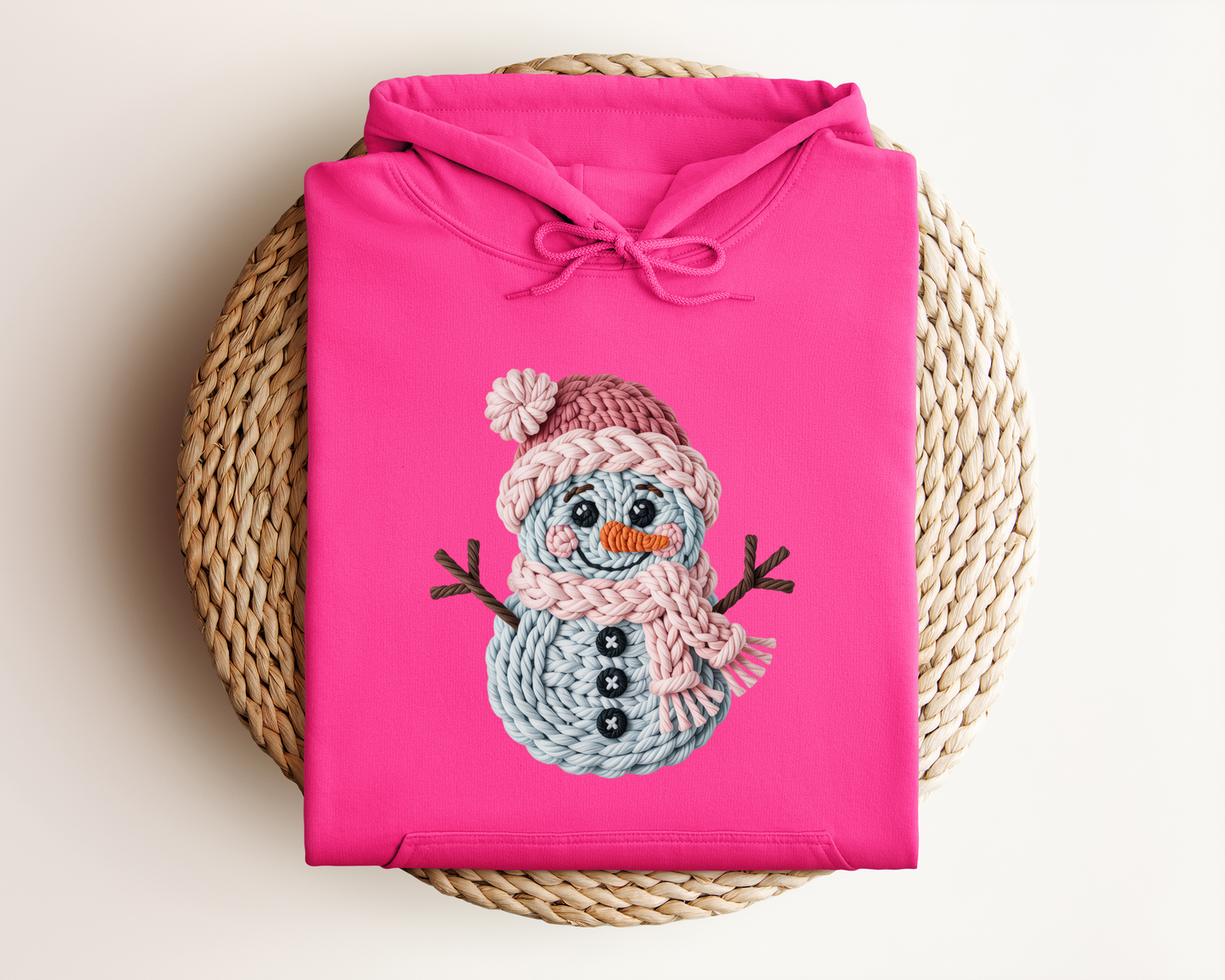 CROCHET SNOWMAN HOODIE