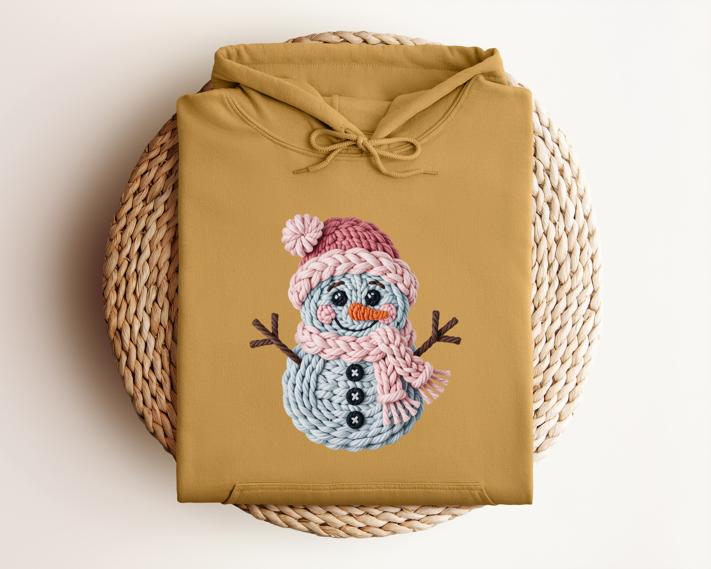 CROCHET SNOWMAN HOODIE