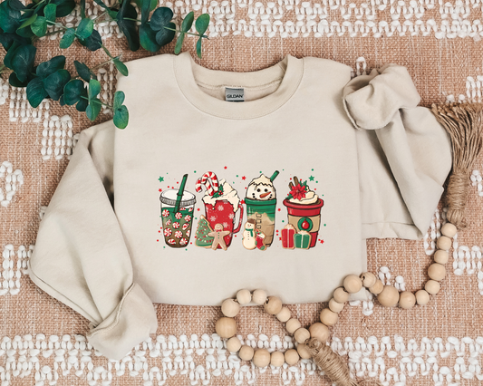 CHRISTMAS COFFEE CUPS CREW