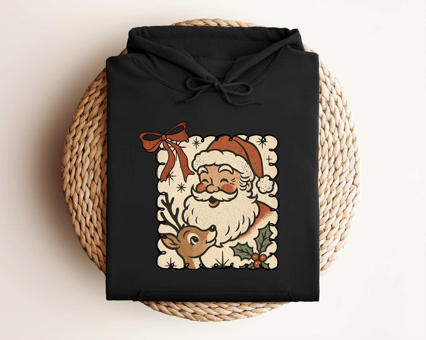 SANTA STAMP HOODIE