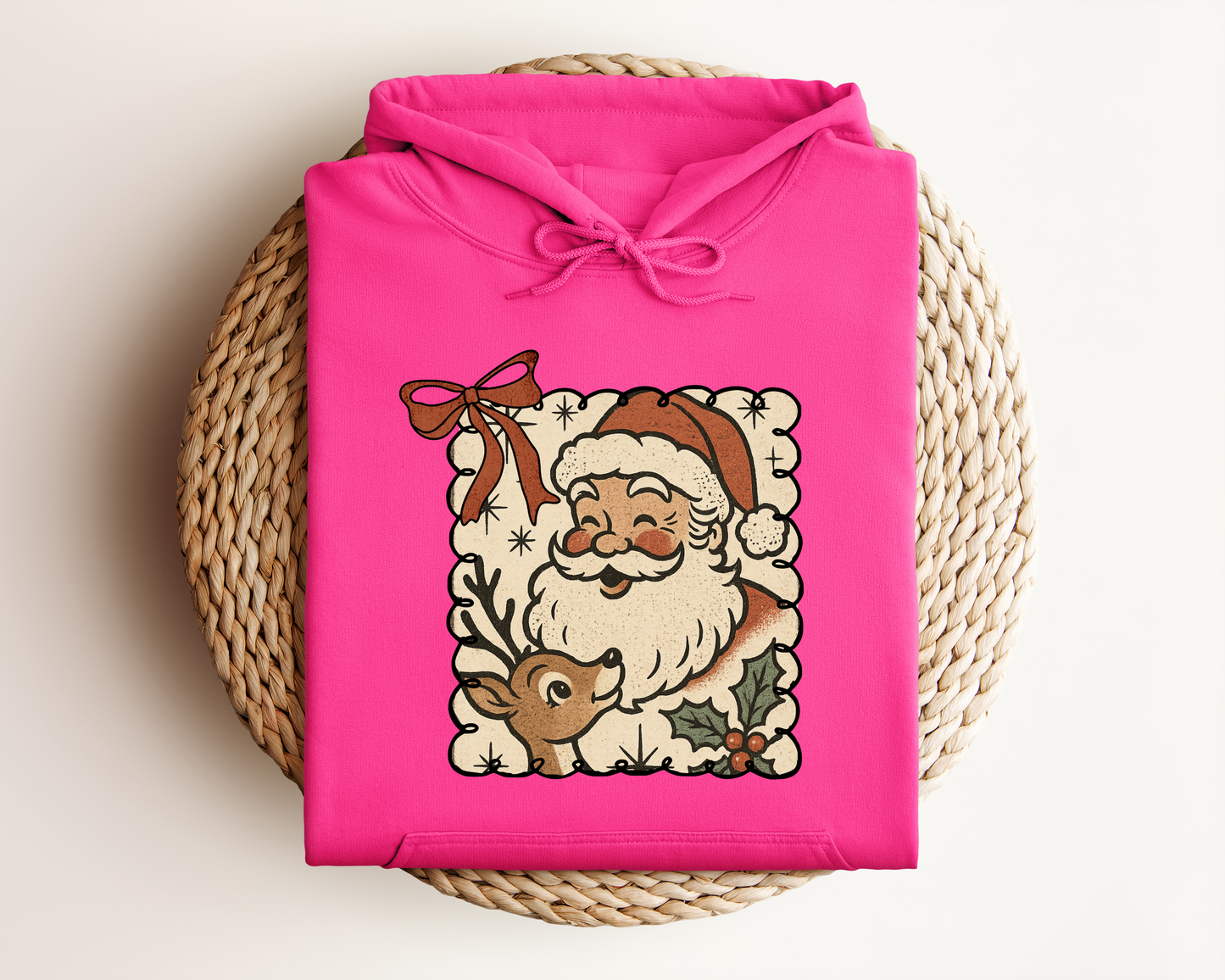 SANTA STAMP HOODIE