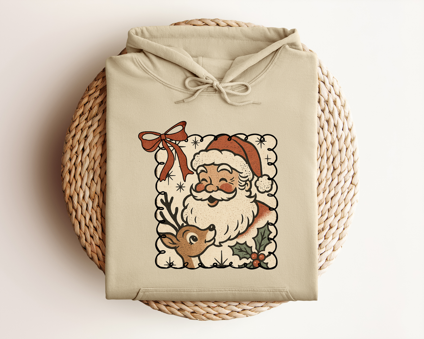 SANTA STAMP HOODIE