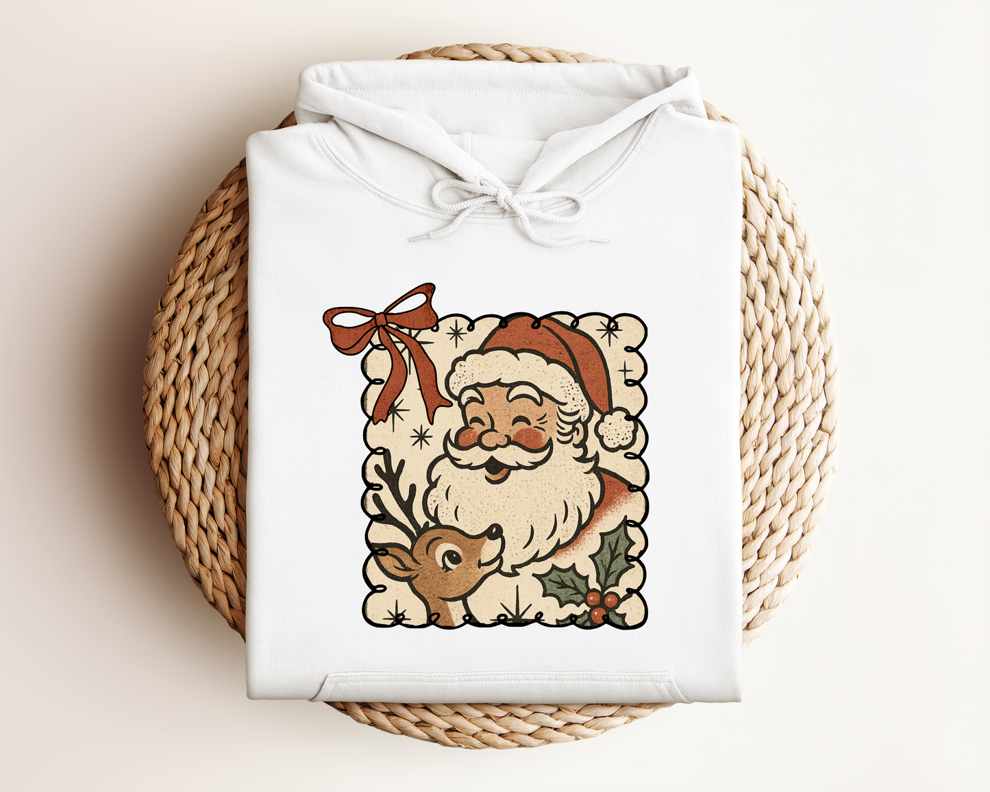 SANTA STAMP HOODIE