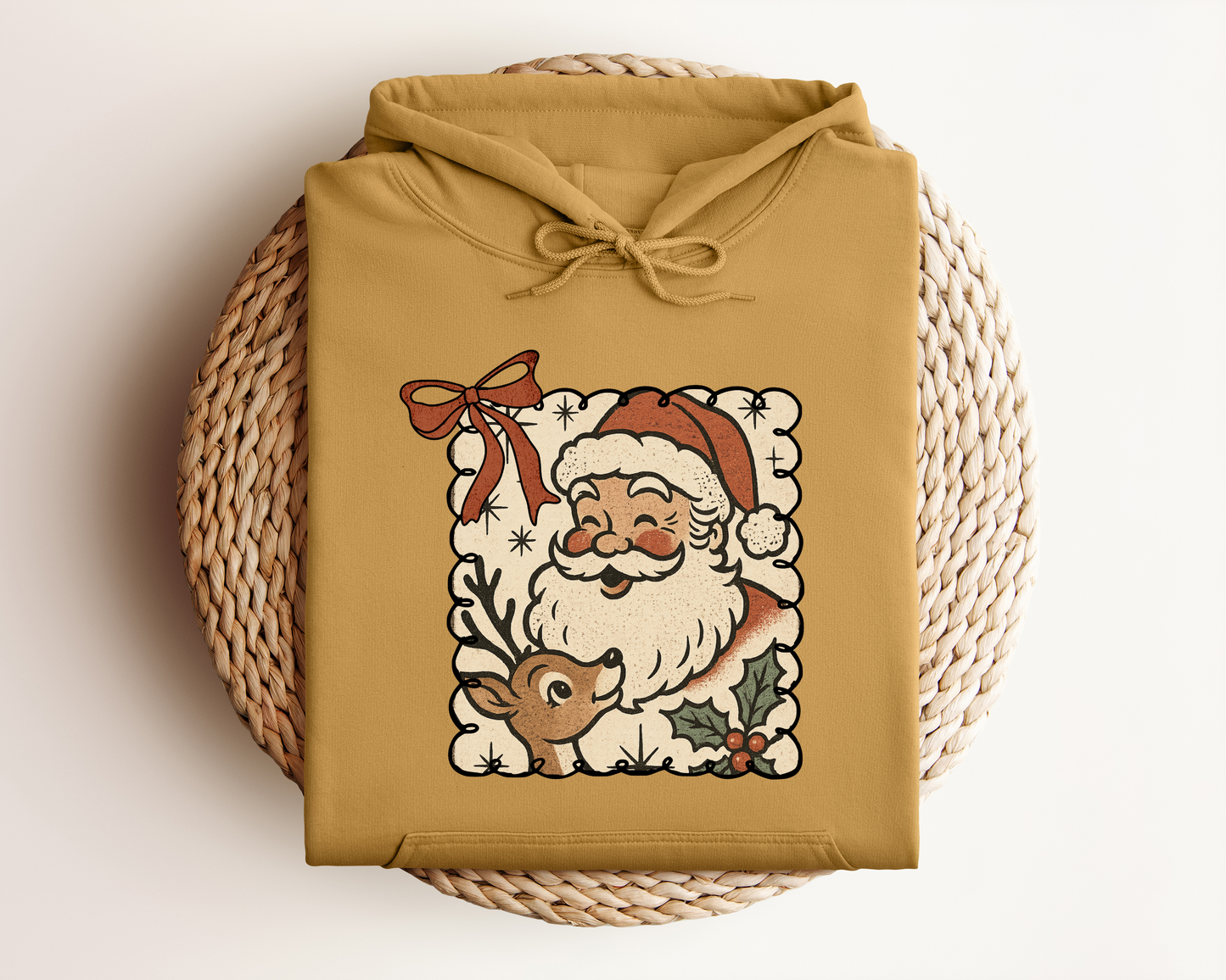 SANTA STAMP HOODIE