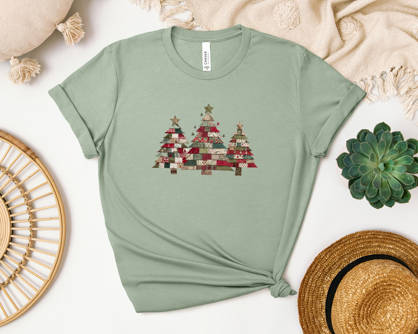 *NEW* PATCHWORK TREES SHIRT