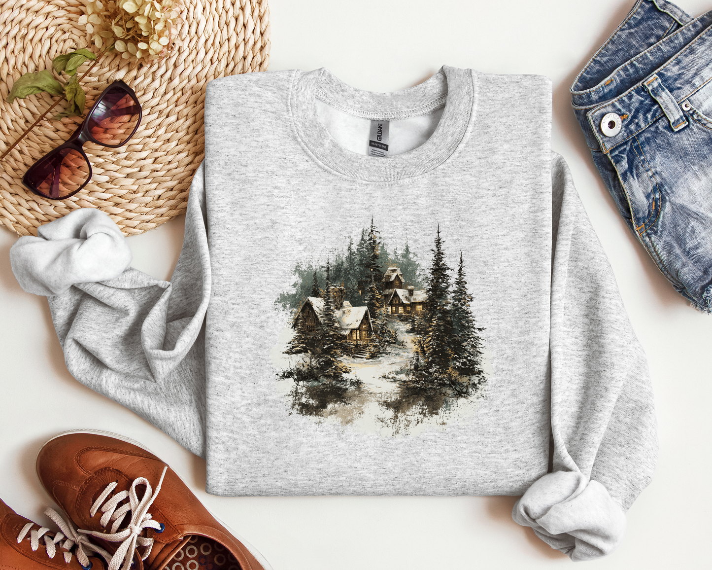 *NEW* VINTAGE WINTER VILLAGE CREW