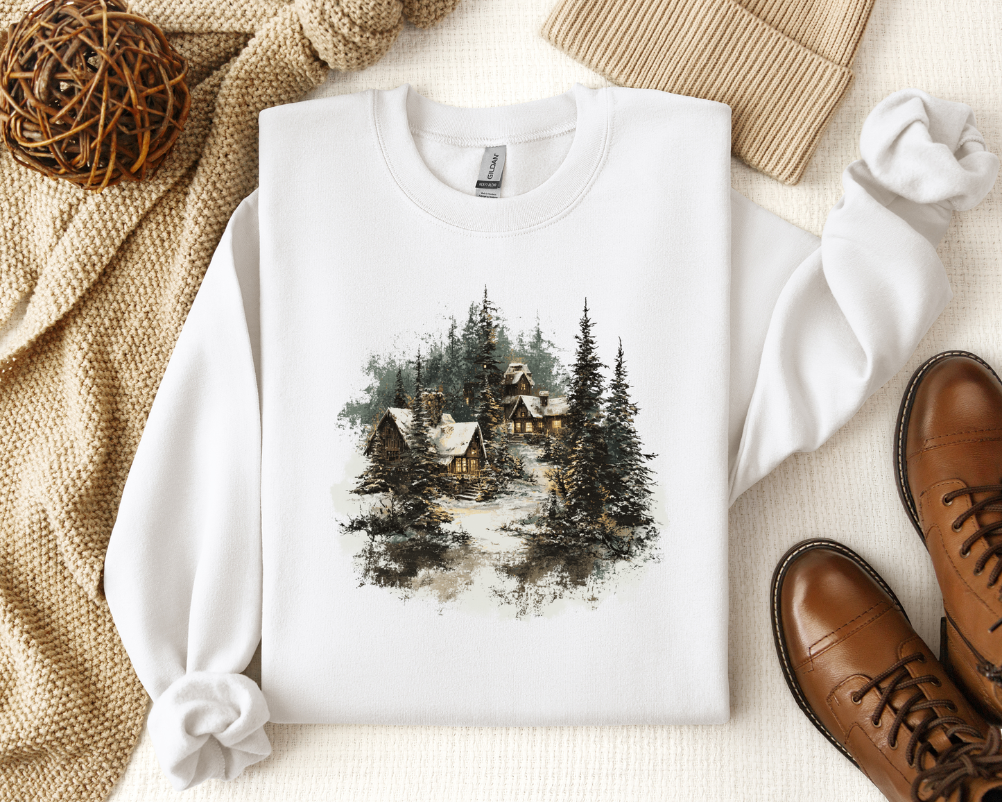 *NEW* VINTAGE WINTER VILLAGE CREW