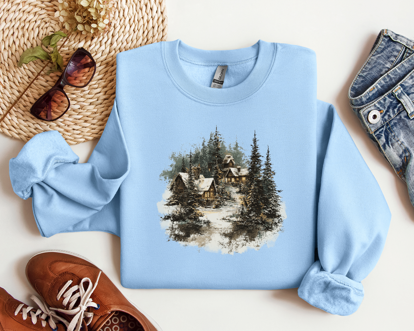 *NEW* VINTAGE WINTER VILLAGE CREW