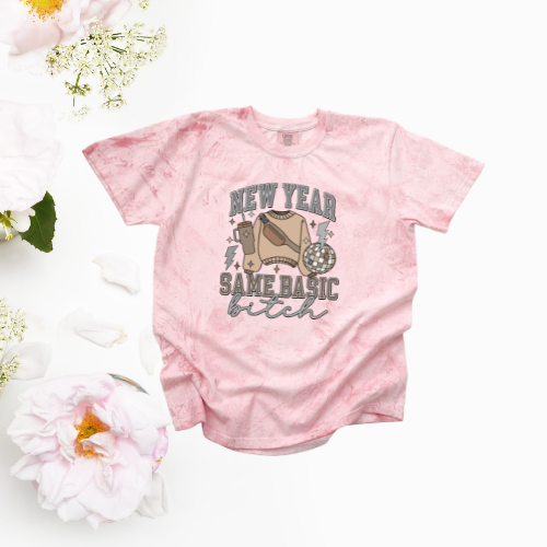 *NEW* NEW YEAR SAME BASIC BITCH CC SHIRT