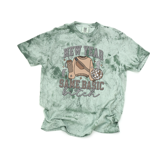 *NEW* NEW YEAR SAME BASIC BITCH CC SHIRT