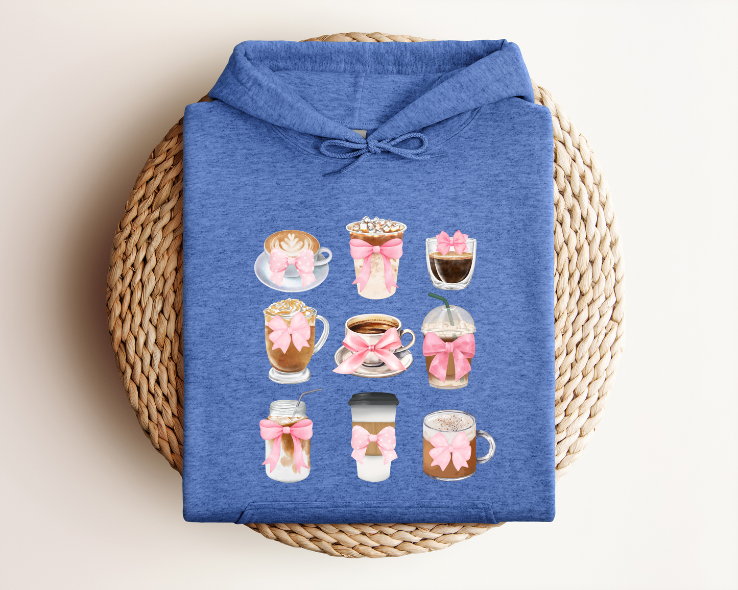 COFFEE AND BOWS HOODIE