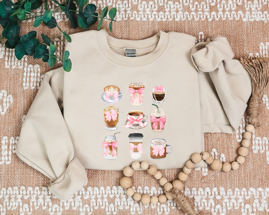 COFFEE AND BOWS CREW