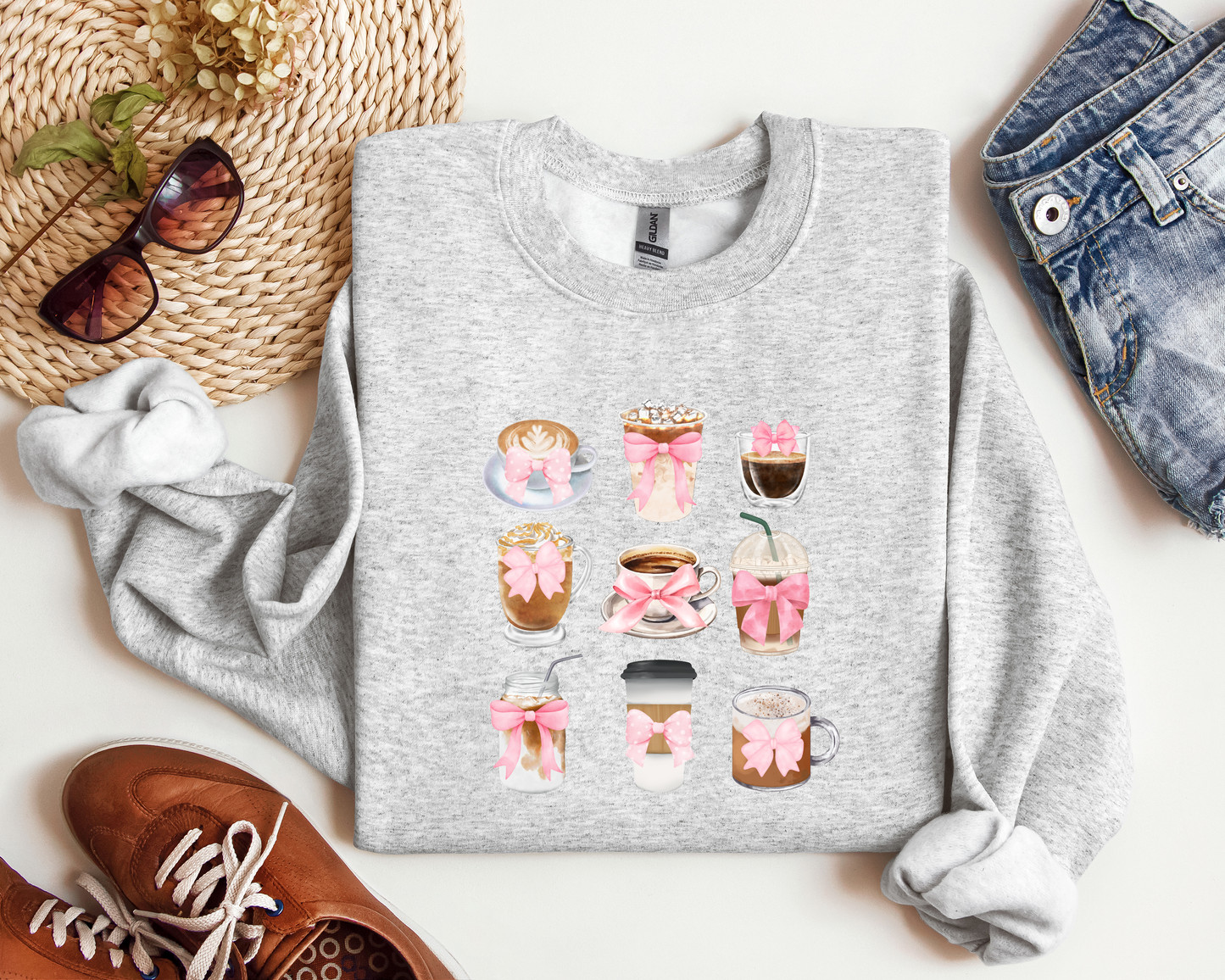 COFFEE AND BOWS CREW