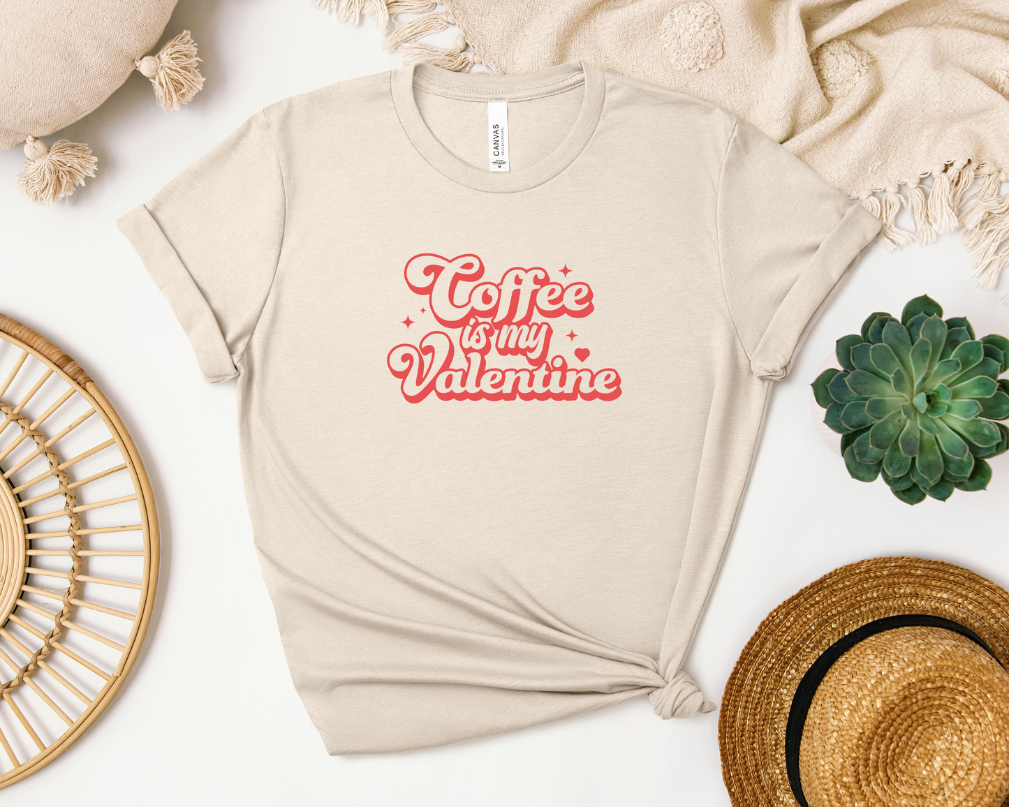 *NEW* COFFEE IS MY VALENTINE SHIRT